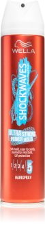 Wella Shockwaves Ultra Strong Power Hold lacca per capelli fissante extra forte