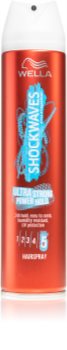 Wella Shockwaves Ultra Strong Power Hold лак для волос экстрасильной фиксации