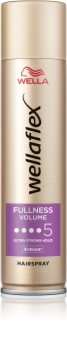 Wella Wellaflex Fullness For Thin Hair Hajlakk az extra erős tartásért a rugalmas és dús hajért
