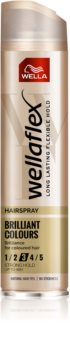 Wella Wellaflex Brilliant Color лак для волос средней фиксации для окрашенных волос