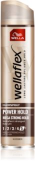 Wella Wellaflex Power Hold Form & Finish лак для волос экстрасильной фиксации для натуральной фиксации