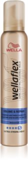 Wella Wellaflex Volume & Repair мусс для укладки волос для придания объема и живости