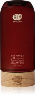 WHAMISA Organic Seeds Shampoo shampoo naturale alle erbe per cuoi capelluti grassi