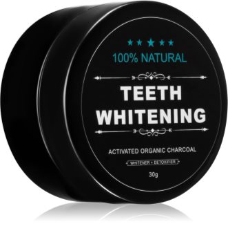 White Glo Charcoal Puder für weißere Zähne