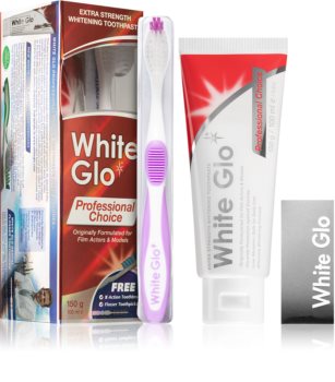 White Glo Professional Choice dantų priežiūros priemonių rinkinys