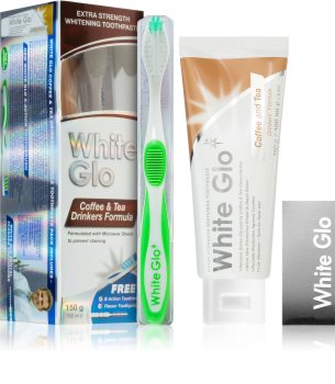 White Glo Coffee & Tea Drinkers Formula sada zubnej starostlivosti