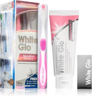 White Glo Sensitive Forte Zahnpflegeset