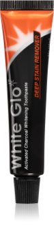 White Glo Charcoal Whitening Tandpasta met Actiefkool voor Onderweg