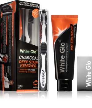 White Glo Charcoal set pentru îngrijirea dentară