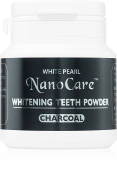 White Pearl NanoCare Zahnpuder mit Aktivkohle für weißere Zähne