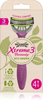 Wilkinson Sword Xtreme 3 Beauty Eco Green Einweg-Rasierer 4 pc