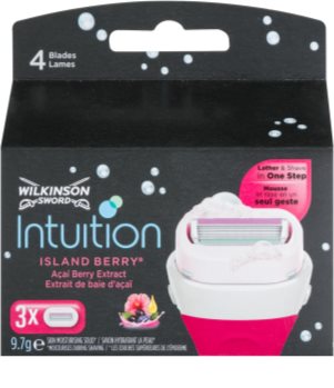 Wilkinson Sword Intuition Island Berry lame di ricambio