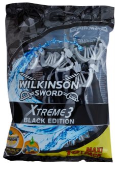 Wilkinson Sword Xtreme 3 Black Edition rasoirs jetables 10 pièces
