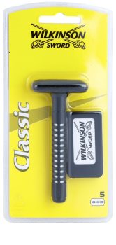 Wilkinson Sword Classic Maquinilla de afeitar + cuchillas de repuesto 5 uds