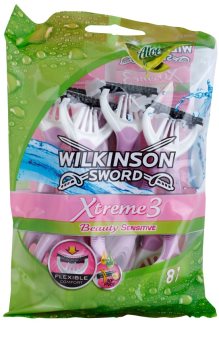 Wilkinson Sword Xtreme 3 Beauty Sensitive lâminas descartáveis 8 un.