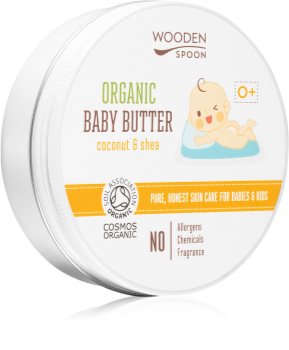 WoodenSpoon Organic Coconut & Shea testvaj gyermekeknek születéstől kezdődően