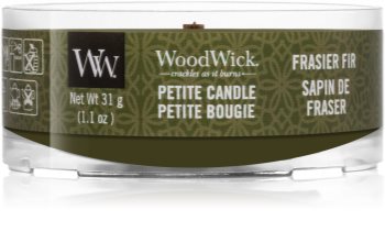Woodwick Frasier Fir вотивна свічка з дерев'яним гнітом