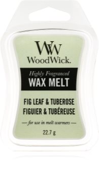 Woodwick Fig Leaf & Tuberose cera per lampada aromatica