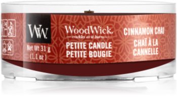 Woodwick Cinnamon Chai lumânare votiv cu fitil din lemn