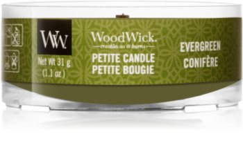 Woodwick Evergreen Kynttilälyhty Puinen Sydän