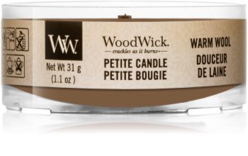 Woodwick Warm Wool Votivkerze mit Holzdocht