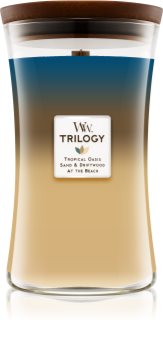 Woodwick Trilogy Nautical Escape lumânare parfumată cu fitil din lemn
