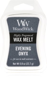 Woodwick Evening Onyx tartelette en cire
