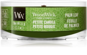 Woodwick Palm Leaf Votivkerze mit Holzdocht