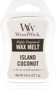 Woodwick Island Coconut tartelette en cire