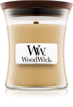 Woodwick At The Beach bougie parfumée avec mèche en bois