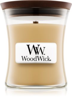 Woodwick At The Beach świeczka zapachowa  z drewnianym knotem