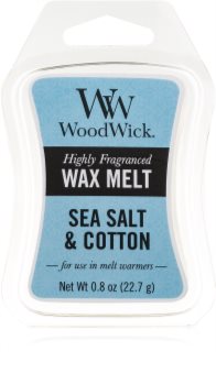 Woodwick Sea Salt & Cotton wosk zapachowy