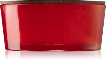 Woodwick Pomegranate Tuoksukynttilä I. puinen sydän (sydänlanka)