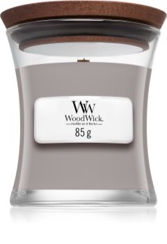 Woodwick Suede & Sandalwood świeczka zapachowa