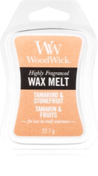 Woodwick Tamarind & Stonefruit vaxsmältning