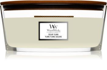 Woodwick Solar Ylang Tuoksukynttilä puinen sydän (sydänlanka)
