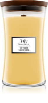 Woodwick Oat Flower scented candle Wooden Wick