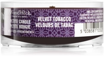 Woodwick Velvet Tobacco votivljus