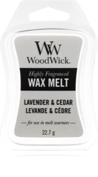 Woodwick Lavender & Cedar ceară pentru aromatizator