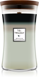 Woodwick Trilogy Mountain Trail ароматна свещ