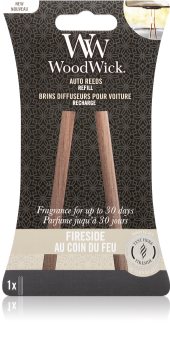 Woodwick Fireside ambientador de coche para ventilación Recambio