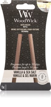 Woodwick Vanilla & Sea Salt aроматизатор за автомобил пълнител