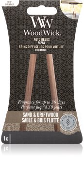 Woodwick Sand & Driftwood aроматизатор за автомобил пълнител