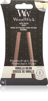 Woodwick Vanilla Bean ambientador de coche para ventilación Recambio