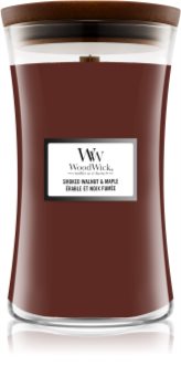Woodwick Smoked Walnut & Maple Tuoksukynttilä