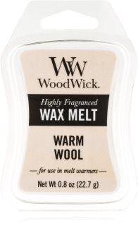 Woodwick Warm Wool cera derretida aromatizante