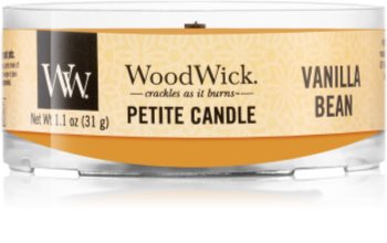 Woodwick Vanilla Bean bougie votive avec mèche en bois