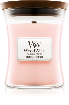 Woodwick Coastal Sunset scented candle Wooden Wick