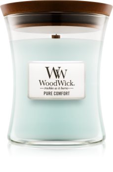 Woodwick Pure Comfort lumânare parfumată cu fitil din lemn