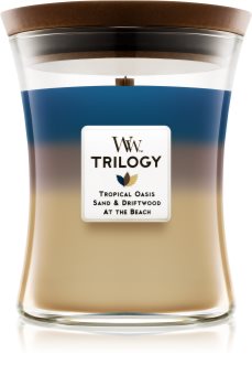 Woodwick Trilogy Nautical Escape doftljus trä wick